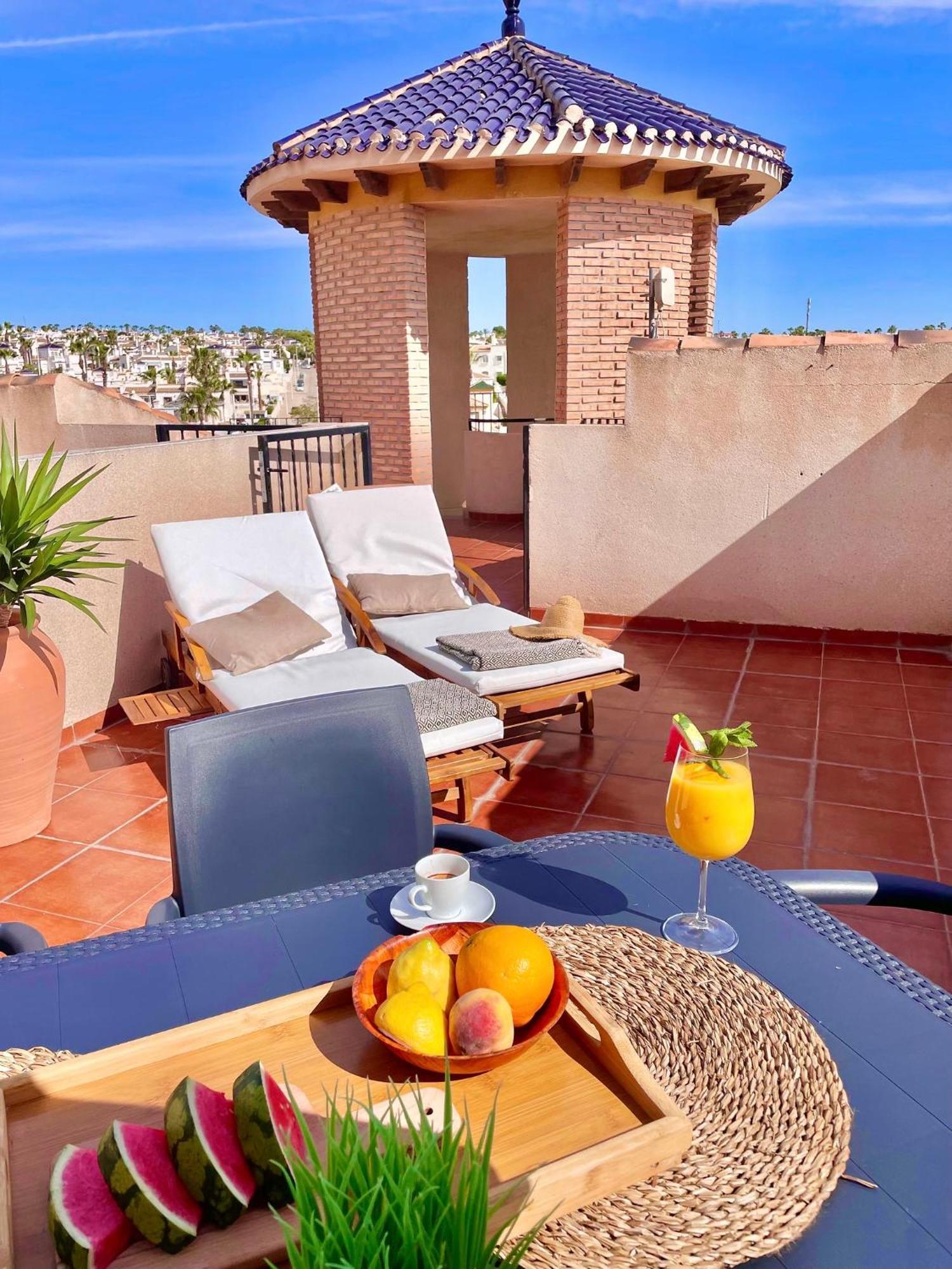 Appartamento Casa Andres. Two Bed Penthouse Pool & Terrace Alicante Esterno foto
